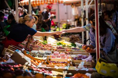 Der Gießener Wochenmarkt mit neuem Internetaufritt